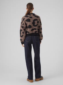 Vero Moda VMZELMA Pullover -Brown Lentil - 10291182