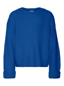 Vero Moda VMSAYLA Sweter -Beaucoup Blue - 10291223