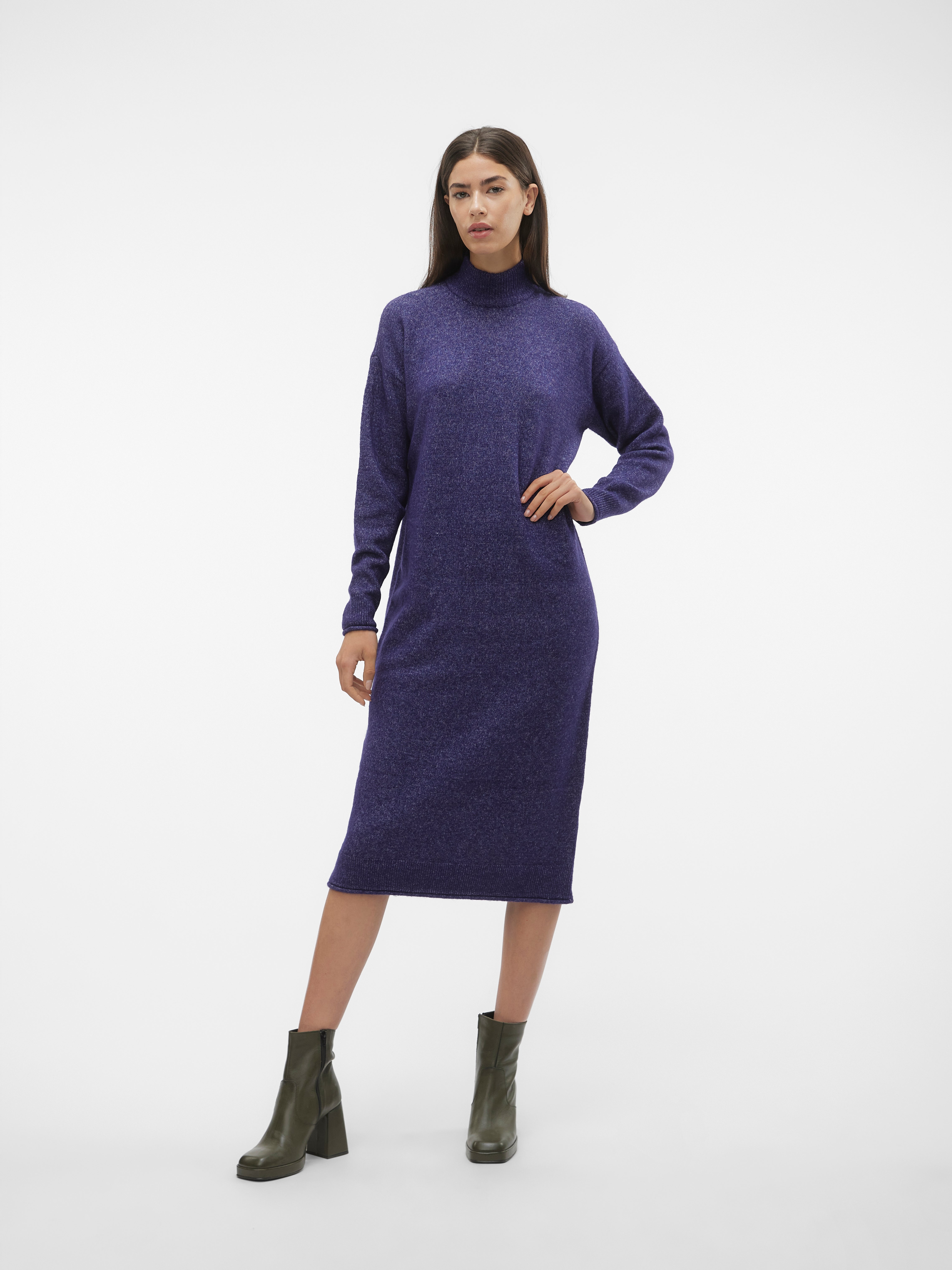 Zeagoo Robe d'été décontractée pour femme - Robe longue fendue à ourlet