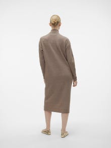 Vero Moda VMKADEN Langes Kleid -Brown Lentil - 10291260