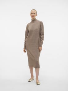 Vero Moda VMKADEN Lang kjole -Brown Lentil - 10291260