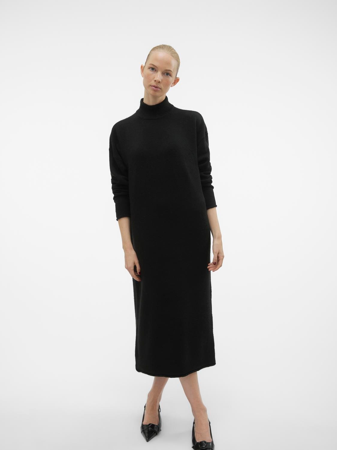 Vero Moda VMKADEN Lange jurk -Black - 10291260