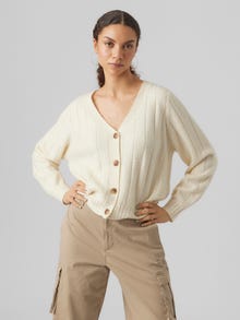 Vero Moda VMMAXIN Gebreid vest -Birch - 10291268