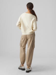 Vero Moda VMMAXIN Gebreid vest -Birch - 10291268