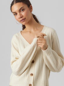 Vero Moda VMMAXIN Gebreid vest -Birch - 10291268