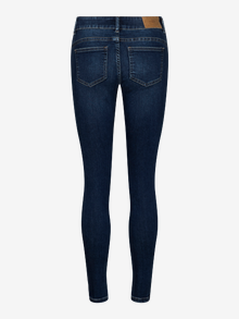 Vero Moda VMKIMMI Normaali vyötärö Slim fit Farkut -Dark Blue Denim - 10291333