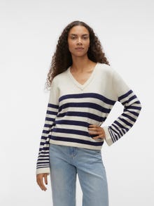 Vero Moda VMHURRICANE Pullover -Birch - 10291348