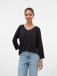 Vero Moda VMBRIANNA Pullover -Black - 10291351