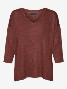 Vero Moda VMBRIANNA Pullover -Fired Brick - 10291351