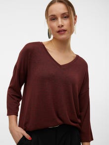 Vero Moda VMBRIANNA Pullover -Fired Brick - 10291351