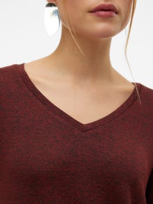 Vero Moda VMBRIANNA Pullover -Fired Brick - 10291351