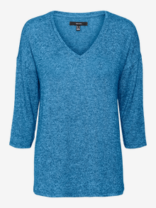 Vero Moda VMBRIANNA Neulepuserot -Blue Jasper - 10291351