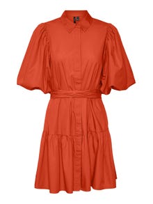 Vero Moda VMCHARLOTTE Korte jurk -Bittersweet - 10291362