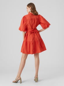 Vero Moda VMCHARLOTTE Kort kjole -Bittersweet - 10291362