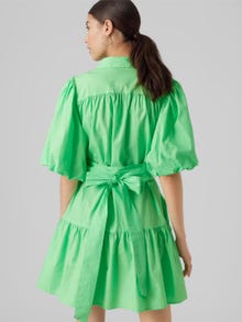 Vero Moda VMCHARLOTTE Kort klänning -Summer Green - 10291362