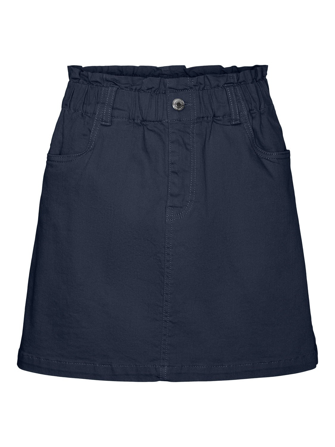 Vero moda petite 2025 denim mini skirt