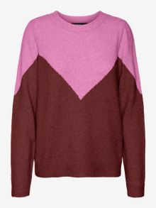 Vero Moda VMPLAZA Pullover -Fuchsia Pink - 10291527