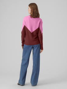 Vero Moda VMPLAZA Pullover -Fuchsia Pink - 10291527