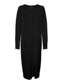 Vero Moda VMPLAZA Lang kjole -Black - 10291532