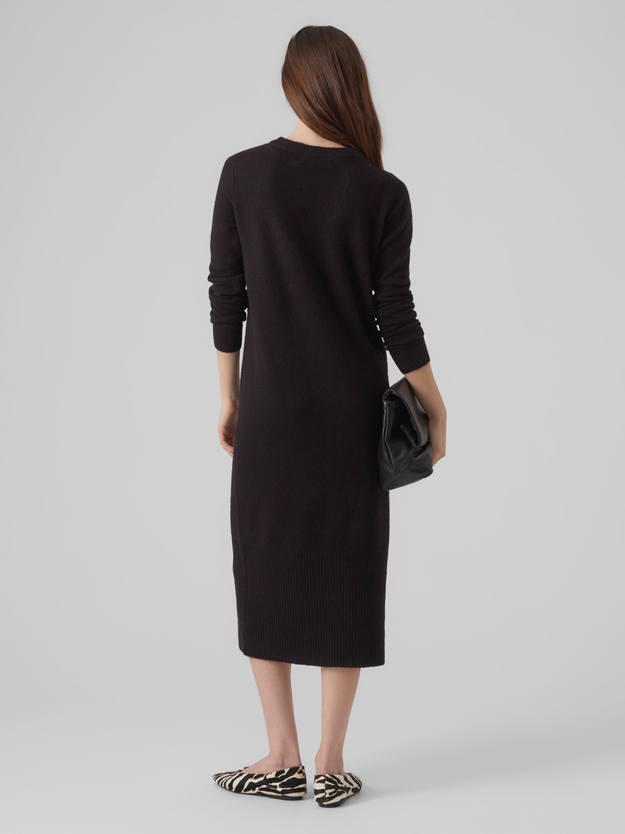 Vero Moda VMPLAZA Lange jurk -Black - 10291532
