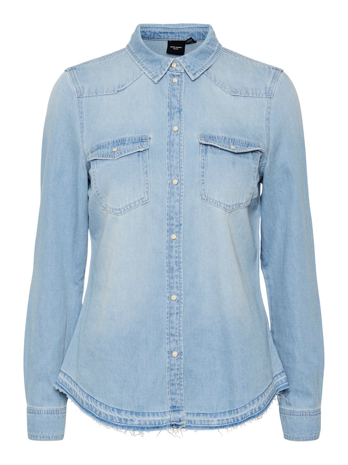 ladies tall denim shirt