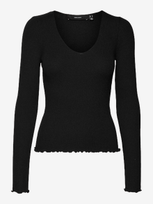 Vero Moda VMEVIE Sweter -Black - 10291652