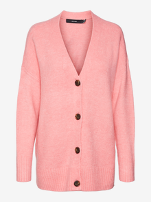 Vero Moda VMLEFILE Gebreid vest -Sachet Pink - 10291670