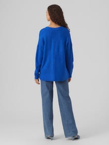 Vero Moda VMLEFILE Strickjacke -Beaucoup Blue - 10291670
