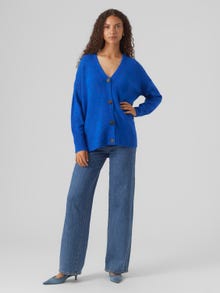 Vero Moda VMLEFILE Knit Cardigan -Beaucoup Blue - 10291670