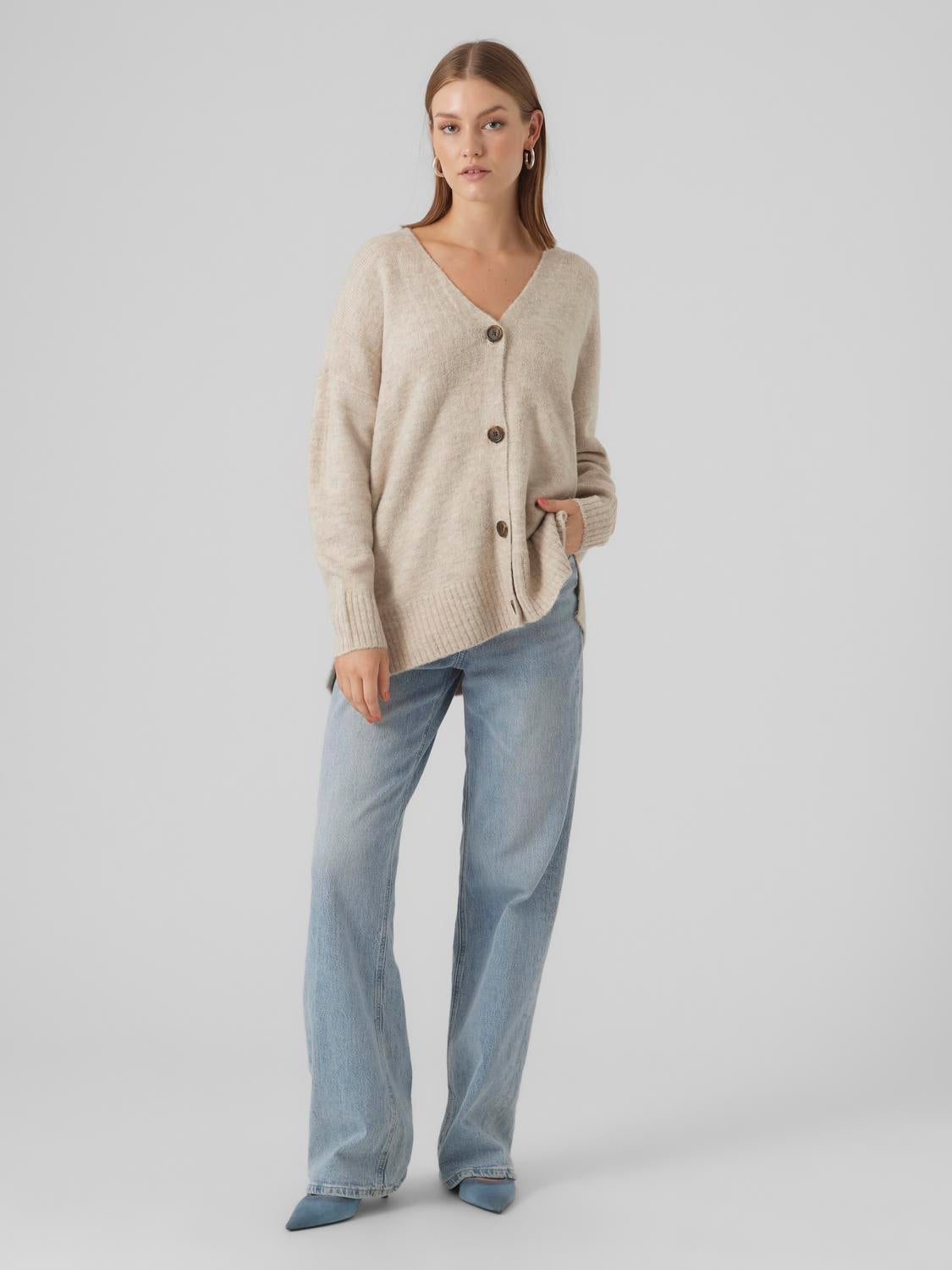 Vero moda sales grey cardigan