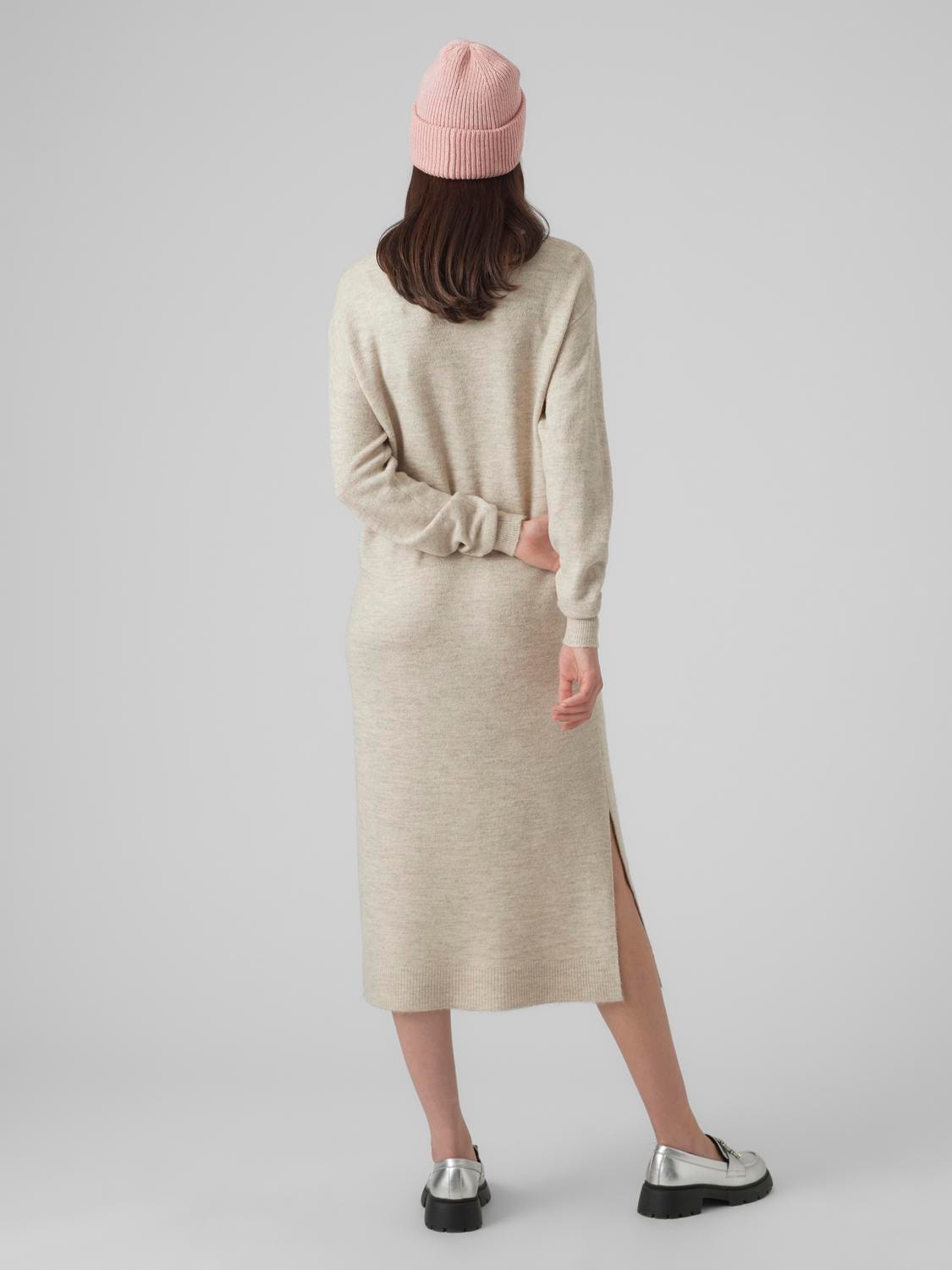 Vero Moda VMLEFILE Lange jurk -Birch - 10291689