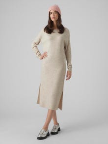 Vero Moda VMLEFILE Długa sukienka -Birch - 10291689