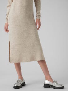 Vero Moda VMLEFILE Lange jurk -Birch - 10291689