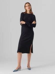 Vero Moda VMLEFILE Lang kjole -Black - 10291689