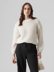 Vero Moda VMADA Pullover -Snow White - 10291695