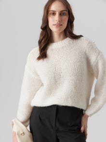 Vero Moda VMADA Pullover -Snow White - 10291695