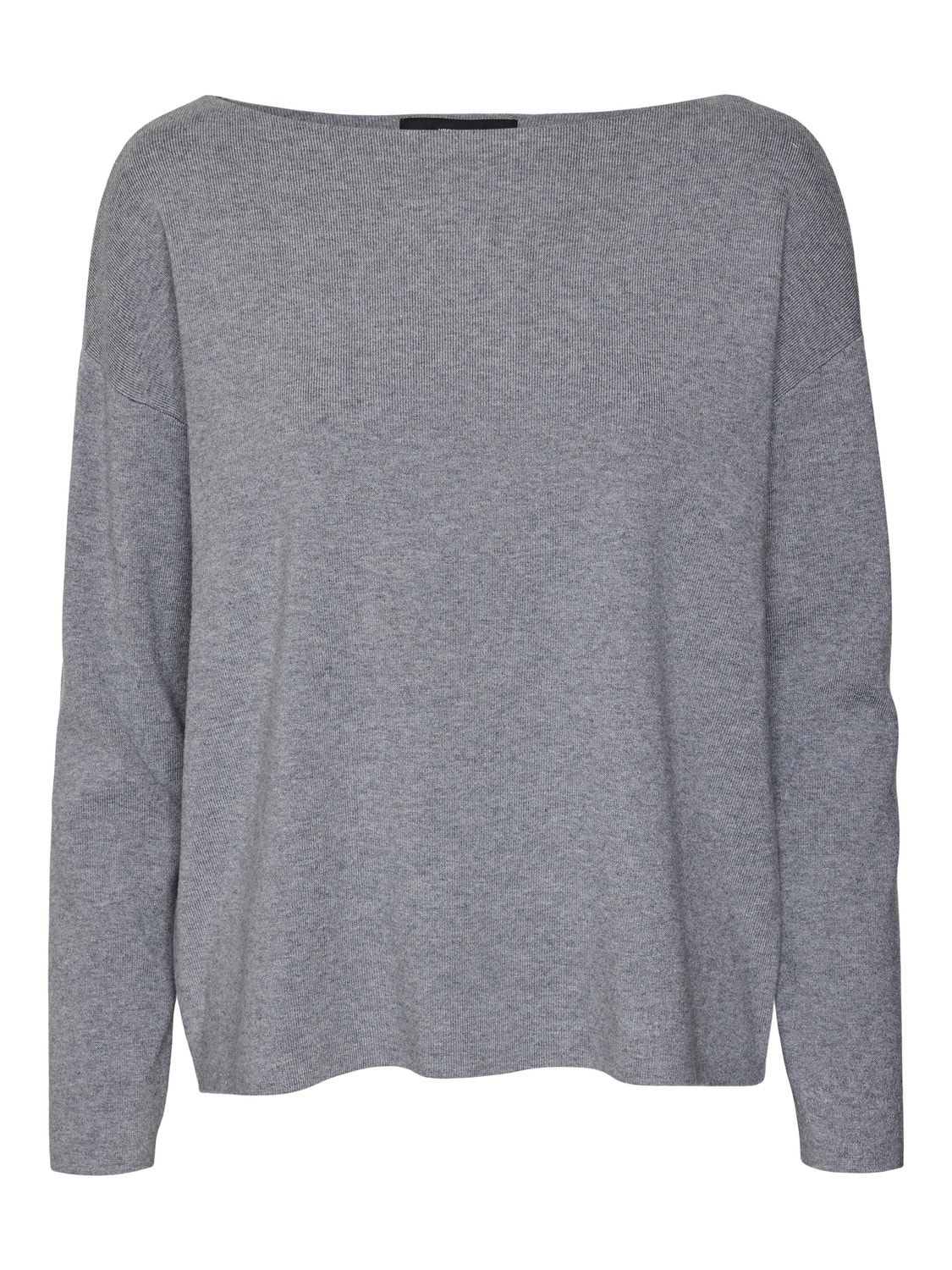 Vero Moda VMNANCY Pullover -Medium Grey Melange - 10291712