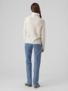 Vero Moda Volangkaelus Regulaarsed varrukad Pullover -Birch - 10291731
