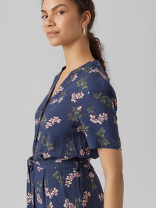 Vero Moda VMVICA Midiklänning -Navy Blazer - 10291732