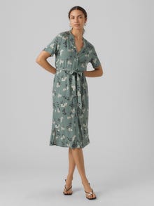 Vero Moda VMVICA Długa sukienka -Laurel Wreath - 10291732