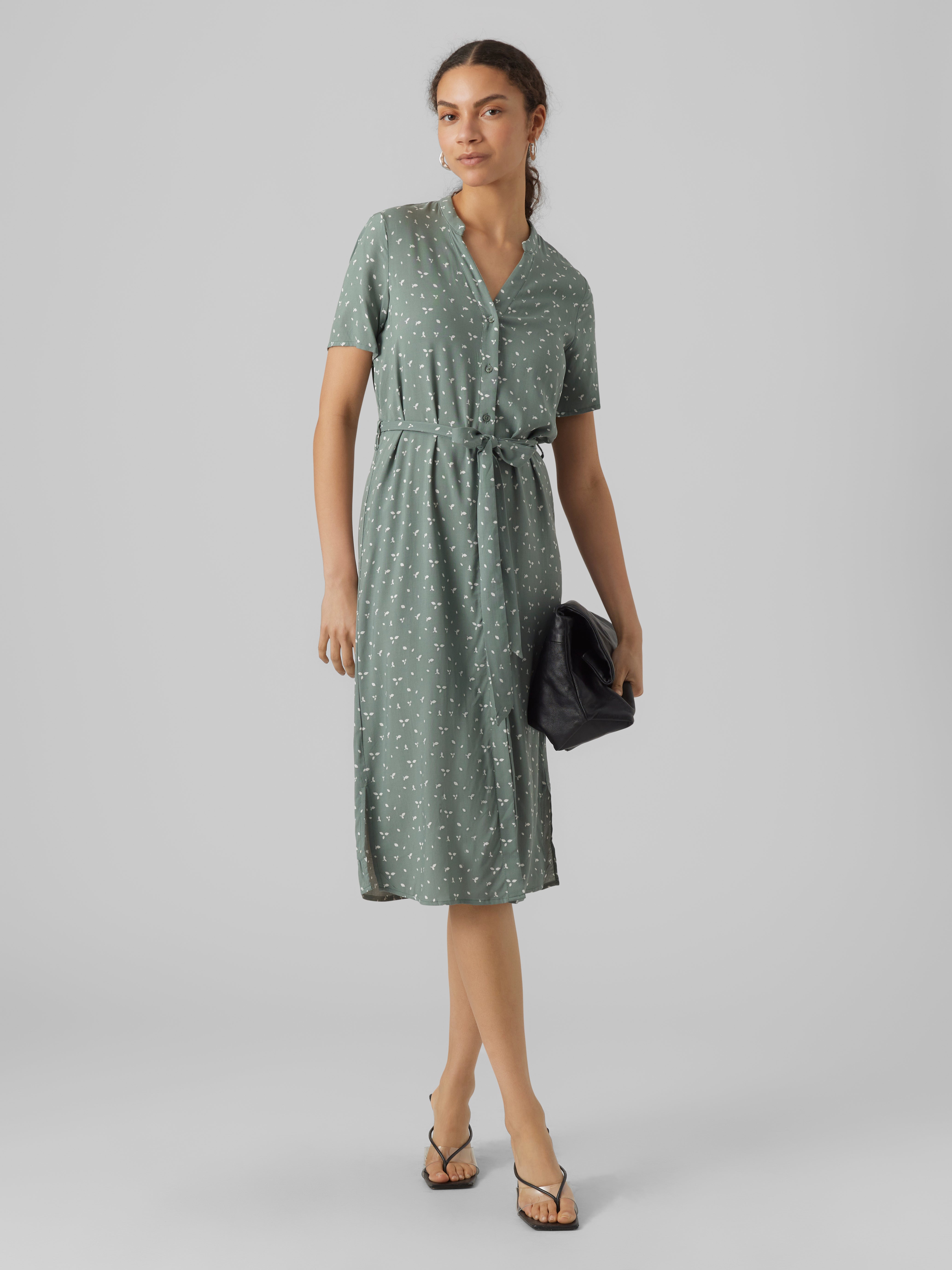 Vero moda robe verte new arrivals