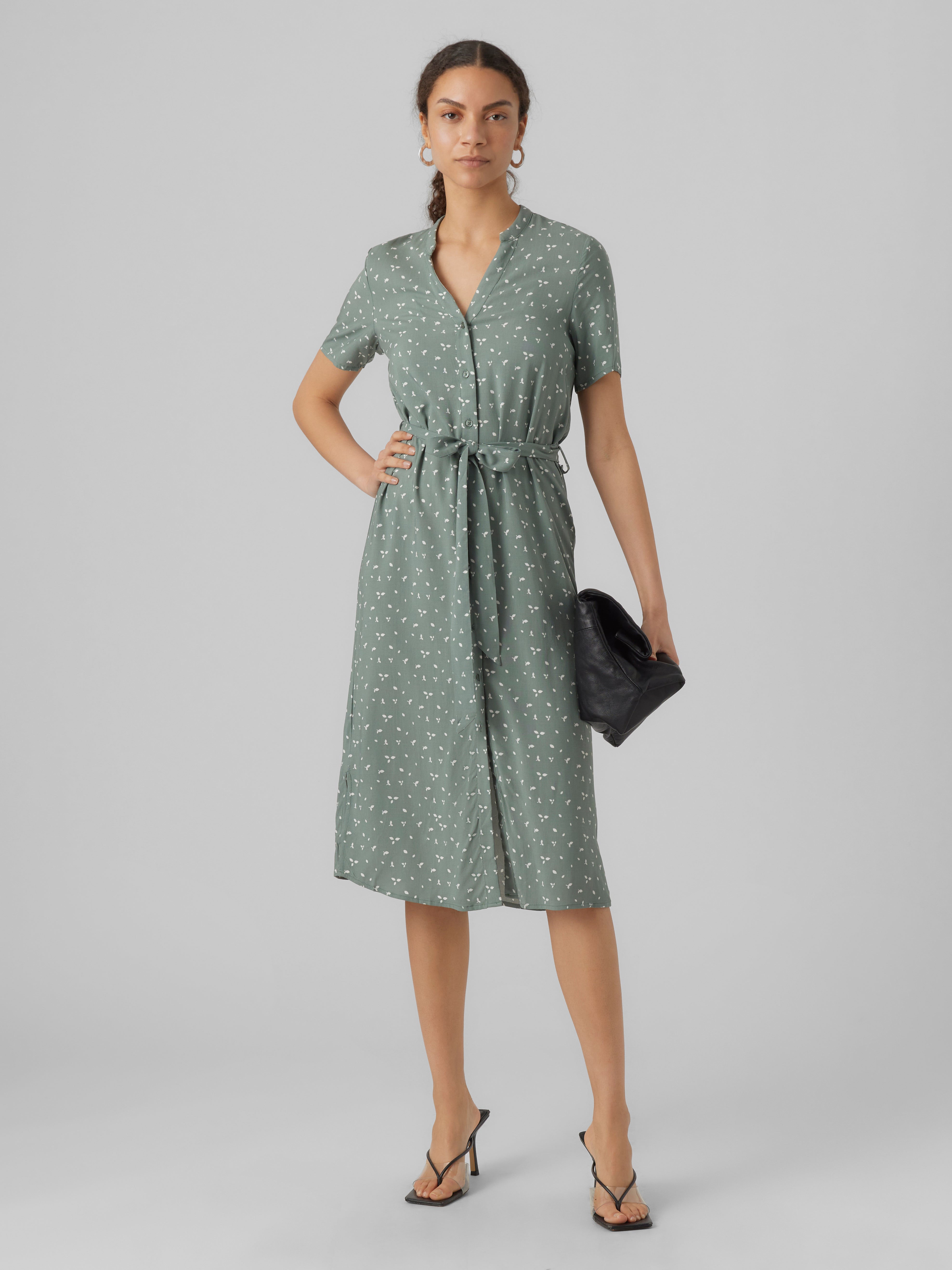 Vero moda clearance linen dress