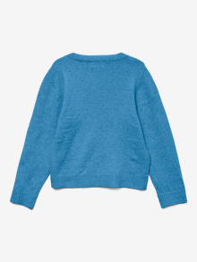 Vero Moda VMDOFFY Pulóver -Blue Jasper - 10291741