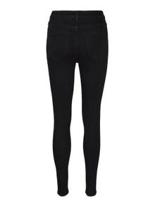 Vero Moda VMLUNA Skinny Fit Jeans -Black Denim - 10291745