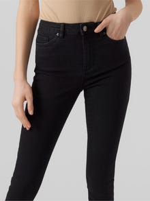 Vero Moda VMLUNA High rise Jeans -Black Denim - 10291745