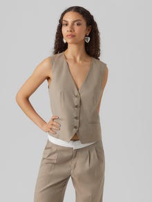 Vero Moda VMDAGNY Anzugweste -Brown Lentil - 10291890