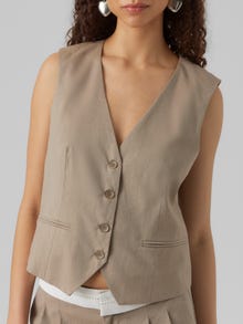 Vero Moda VMDAGNY Anzugweste -Brown Lentil - 10291890