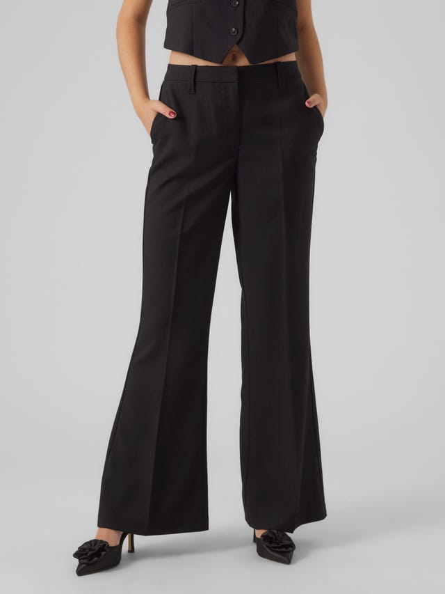 Vero Moda VMAVERY Mid waist Trousers - 10291892