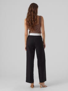 Vero Moda VMDAGNY Mellemhøj talje Bukser -Black - 10291895