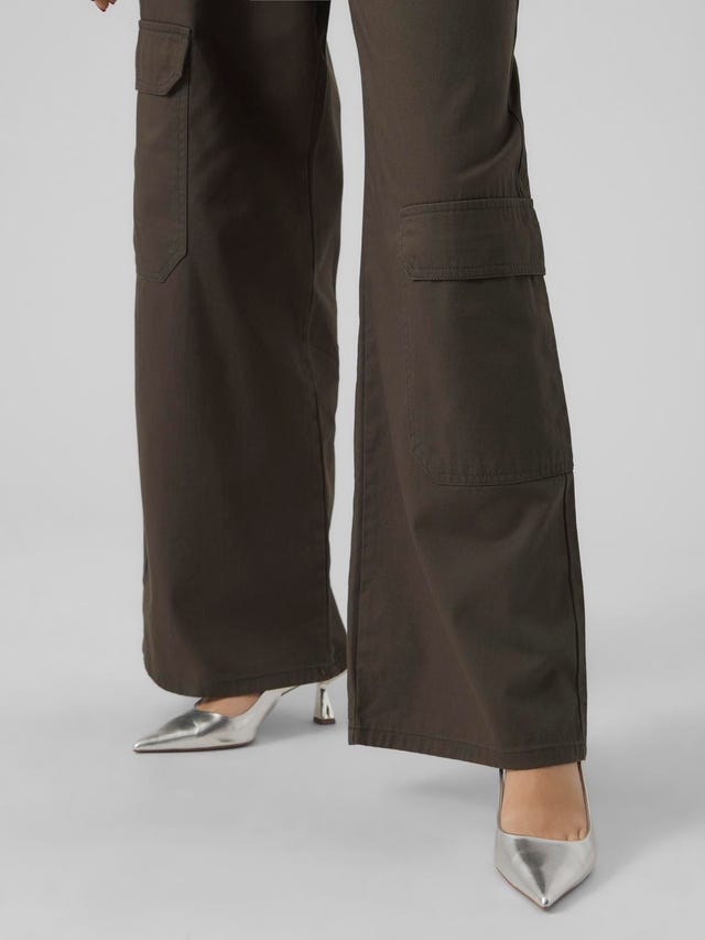 Vero Moda VMJOSIE Mid waist Trousers - 10291927